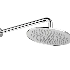 Wall oval rain shower head 226 346 mm
